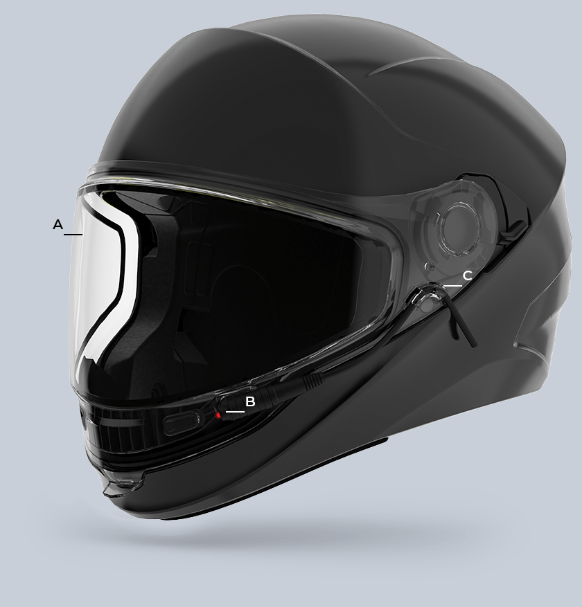 Contact, an easy to use helmet